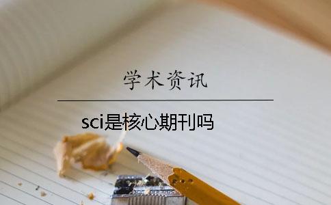 sci是核心期刊吗